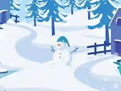 Игра Happy Snowman Hidden онлајн