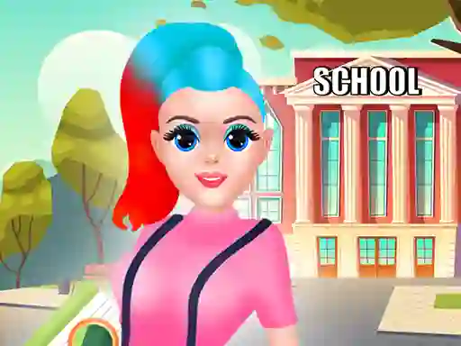 Игра First Day of School онлајн