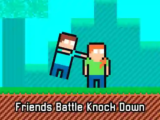 Игра Friends Battle Knock Down онлајн