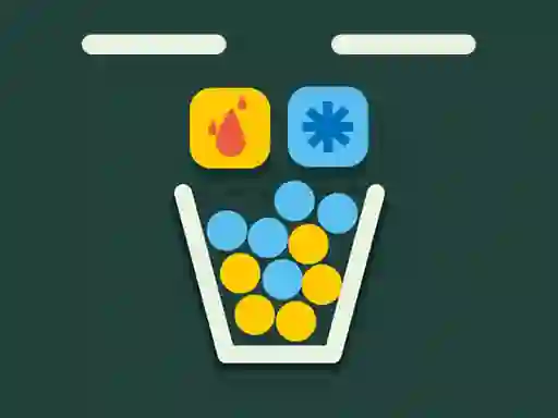 Игра Filled Glass 5 Fire & Ice онлајн