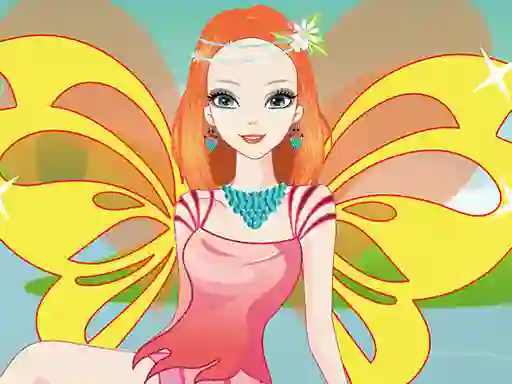 Игра Fairy of Lake Dressup онлајн