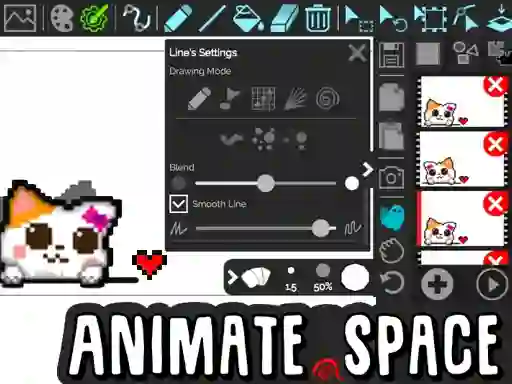Игра Animate Space онлајн