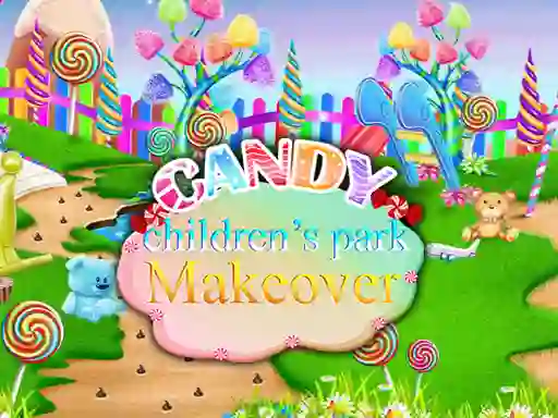 Игра Candy Children`s Park Makeover онлајн