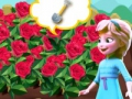 Игра Ладно срце: Elsa расте рози  онлајн