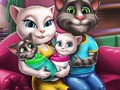Игра Ангела Близнаците Ден на семејството  онлајн