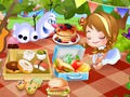 Игра Elsa принцезата Пикник  онлајн