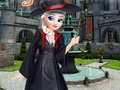 Игра Elsa првиот ден во Хогвортс училиштето  онлајн