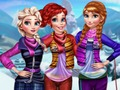Игра Принцези Посетете Arendelle  онлајн
