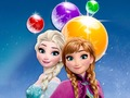 Игра Elsa Bubble Shooter null  онлајн
