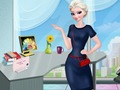 Игра Elsa работа се облекуваат null  онлајн