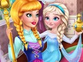 Игра Ледена кралица: шеги со дадилката  онлајн
