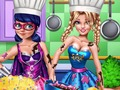 Игра Супер херој Готвење Натпревари  онлајн