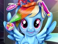 Игра Виножито Пони вистински фризури  онлајн