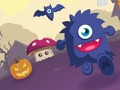 Игра Бонбони Ноќ на вештерките чудовиштето  онлајн