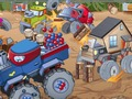 Игра Никелодеон дербито за уништување на камиони  онлајн