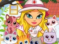 Игра Симпатична болница Кат  онлајн
