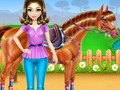 Игра Коњска нега и јавање  онлајн