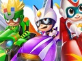 Игра Среќни Супермен трчаат по астронаути  онлајн