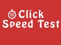 Игра Кликнете Speed ​​Test  онлајн