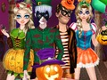 Игра Дизни колеџ Ноќта на вештерките топката  онлајн