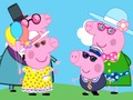 Игра Пепа прасе: Семејство Облечи  онлајн