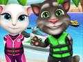 Игра Зборувајќи Том Кат: Кажи ја разликата  онлајн