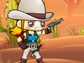 Игра Cowgirl пука зомби  онлајн