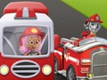 Игра Блаже и чудовиште машини: Пожарникарите  онлајн