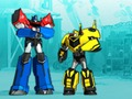 Игра Трансформатори. Роботи во маски: Супер мини напаѓач  онлајн