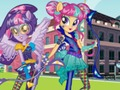 Игра Девојки од Equestria. Игри со пријателство: Стрелаштво  онлајн