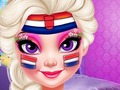 Игра Ледена кралица: Светско првенство за украсување лице  онлајн