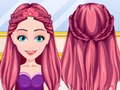 Игра Летни фризури со плетенки  онлајн