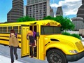 Игра Авантури во градот на возач на туристички автобус  онлајн