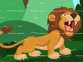 Игра Силни лавови сложувалка  онлајн