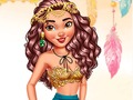 Игра Прекрасна Boho Hairstyling  онлајн