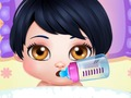 Игра Снежана дете: Болен ден  онлајн