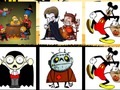Игра Ноќта на вештерките: цртани филмови  онлајн