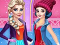 Игра Принцеза зимски активности  онлајн