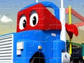 Игра Автомобил Град камиони Сложувалка  онлајн