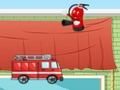 Игра Луда трка со противпожарни возила  онлајн