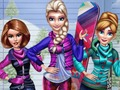 Игра Зимско скијачко патување  онлајн