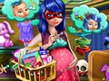 Игра Lady Mommy Go Shopping  онлајн