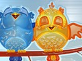 Игра Фенси птици мозаик  онлајн