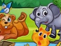Игра Животински мозаик Детска Игри  онлајн
