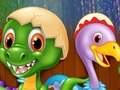 Игра Книга за боење на диносаурусите  онлајн