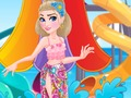 Игра Принцезата Елиза оди во Аквапарк  онлајн