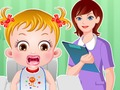 Игра Третман на непца на леска за бебиња  онлајн