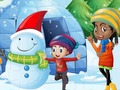 Игра Божиќна сложувалка лукс  онлајн