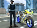 Игра Возач на сообраќај на Полициски мотор  онлајн