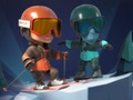 Игра Снежни плочки акробации  онлајн
